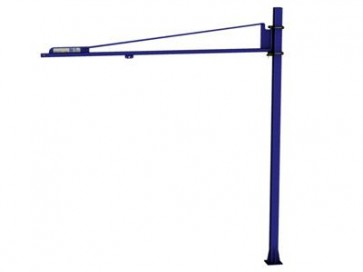 Gorbel 50 lbs. Freestanding Tool Solution Jib Crane 10 ft Span 10 ft HUB