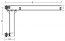 HSI Model 313 Wall Bracket Cantilever Jib Crane Drawing